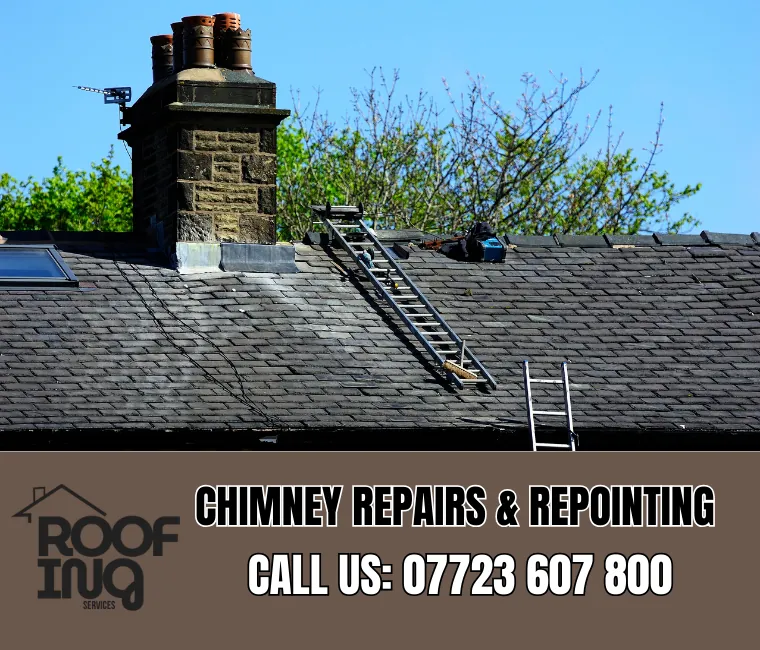 Chimney repair and repointing services in Boscastle