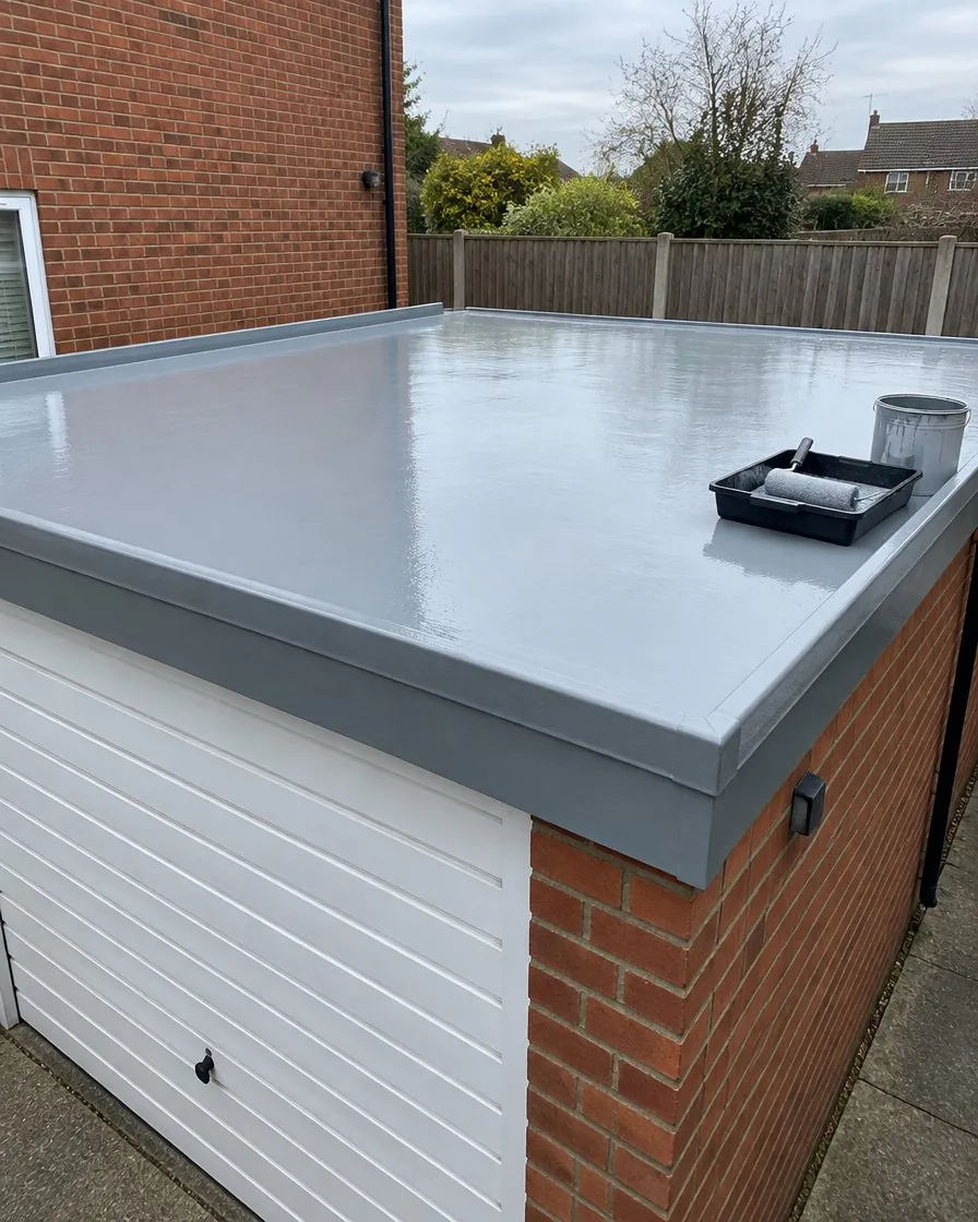 GRP fibreglass roofing in Boscastle